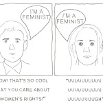 Het verschil tussen mannelijke en vrouwelijke feministen