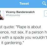 Verkrachting is geen seks